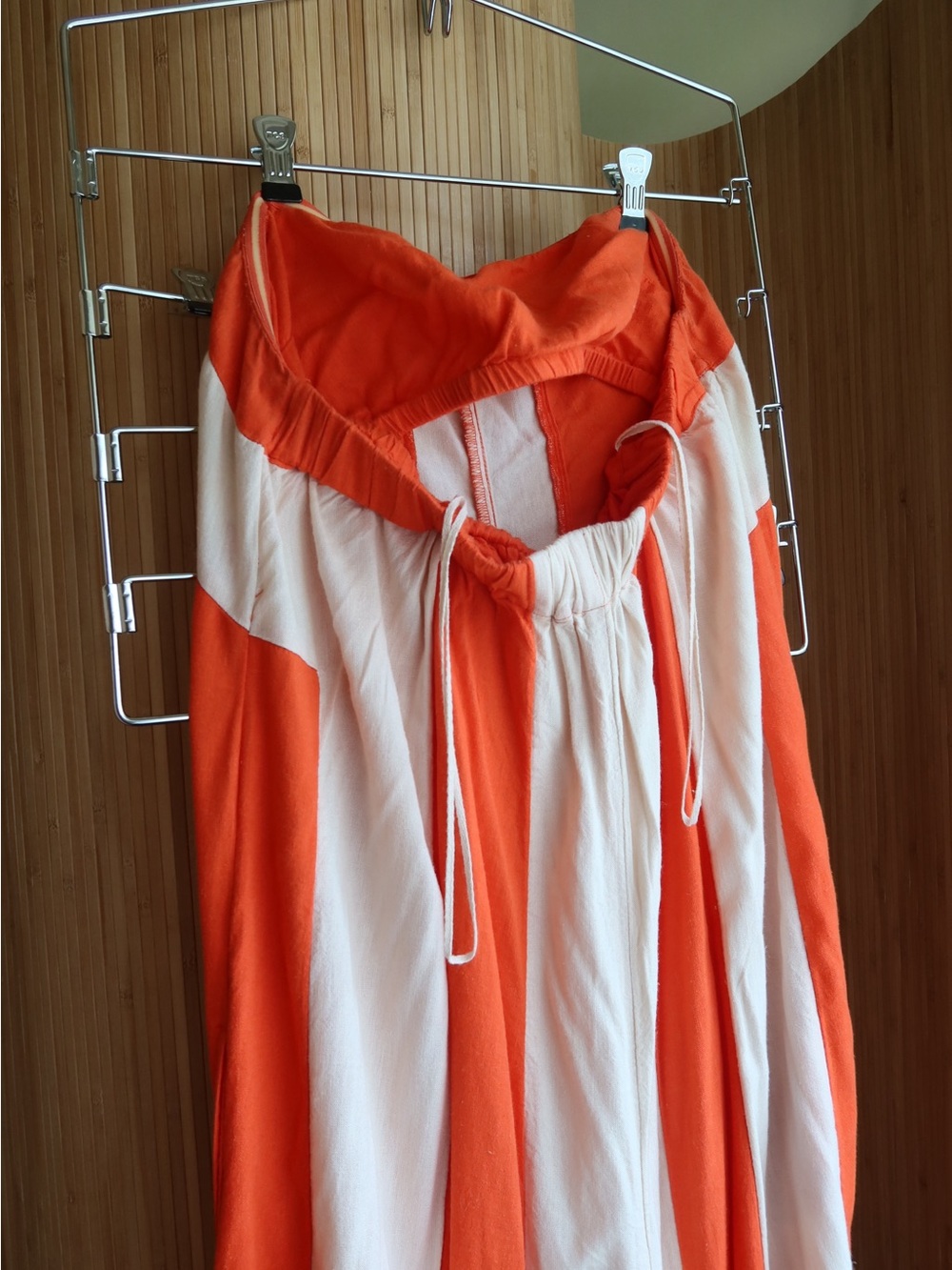 Free People Eden Palazzo Strapless Wide-Leg Jumpsuit - Picture 6 of 7
